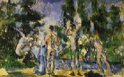 Paul Cezanne Bathers oil